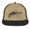 Flat Bill Snapback Trucker Cap Thumbnail