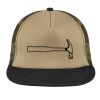 Flat Bill Snapback Trucker Cap Thumbnail