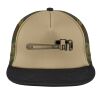 Flat Bill Snapback Trucker Cap Thumbnail