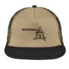 Flat Bill Snapback Trucker Cap Thumbnail
