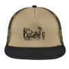 Flat Bill Snapback Trucker Cap Thumbnail