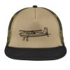 Flat Bill Snapback Trucker Cap Thumbnail