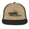 Flat Bill Snapback Trucker Cap Thumbnail