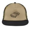 Flat Bill Snapback Trucker Cap Thumbnail