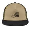 Flat Bill Snapback Trucker Cap Thumbnail