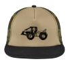 Flat Bill Snapback Trucker Cap Thumbnail