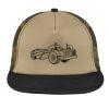 Flat Bill Snapback Trucker Cap Thumbnail