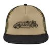 Flat Bill Snapback Trucker Cap Thumbnail