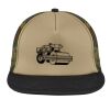Flat Bill Snapback Trucker Cap Thumbnail