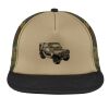Flat Bill Snapback Trucker Cap Thumbnail