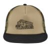 Flat Bill Snapback Trucker Cap Thumbnail