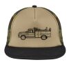 Flat Bill Snapback Trucker Cap Thumbnail