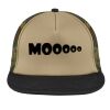Flat Bill Snapback Trucker Cap Thumbnail