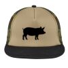 Flat Bill Snapback Trucker Cap Thumbnail