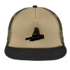 Flat Bill Snapback Trucker Cap Thumbnail