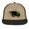 Flat Bill Snapback Trucker Cap Thumbnail