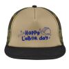 Flat Bill Snapback Trucker Cap Thumbnail