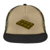 Flat Bill Snapback Trucker Cap Thumbnail