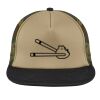 Flat Bill Snapback Trucker Cap Thumbnail