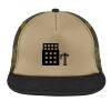 Flat Bill Snapback Trucker Cap Thumbnail