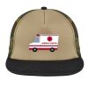 Flat Bill Snapback Trucker Cap Thumbnail