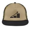 Flat Bill Snapback Trucker Cap Thumbnail