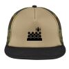 Flat Bill Snapback Trucker Cap Thumbnail
