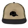 Flat Bill Snapback Trucker Cap Thumbnail
