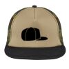 Flat Bill Snapback Trucker Cap Thumbnail