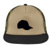 Flat Bill Snapback Trucker Cap Thumbnail