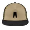Flat Bill Snapback Trucker Cap Thumbnail