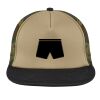 Flat Bill Snapback Trucker Cap Thumbnail