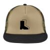 Flat Bill Snapback Trucker Cap Thumbnail
