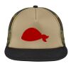 Flat Bill Snapback Trucker Cap Thumbnail