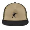 Flat Bill Snapback Trucker Cap Thumbnail