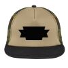 Flat Bill Snapback Trucker Cap Thumbnail