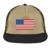 Flat Bill Snapback Trucker Cap Thumbnail