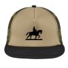 Flat Bill Snapback Trucker Cap Thumbnail