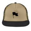 Flat Bill Snapback Trucker Cap Thumbnail