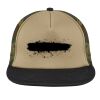 Flat Bill Snapback Trucker Cap Thumbnail