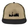 Flat Bill Snapback Trucker Cap Thumbnail