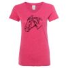Women’s Glitter V-Neck T-Shirt Thumbnail