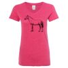 Women’s Glitter V-Neck T-Shirt Thumbnail