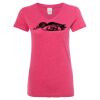 Women’s Glitter V-Neck T-Shirt Thumbnail