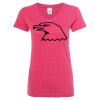 Women’s Glitter V-Neck T-Shirt Thumbnail