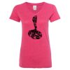 Women’s Glitter V-Neck T-Shirt Thumbnail
