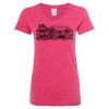Women’s Glitter V-Neck T-Shirt Thumbnail