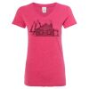 Women’s Glitter V-Neck T-Shirt Thumbnail
