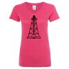Women’s Glitter V-Neck T-Shirt Thumbnail