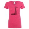 Women’s Glitter V-Neck T-Shirt Thumbnail